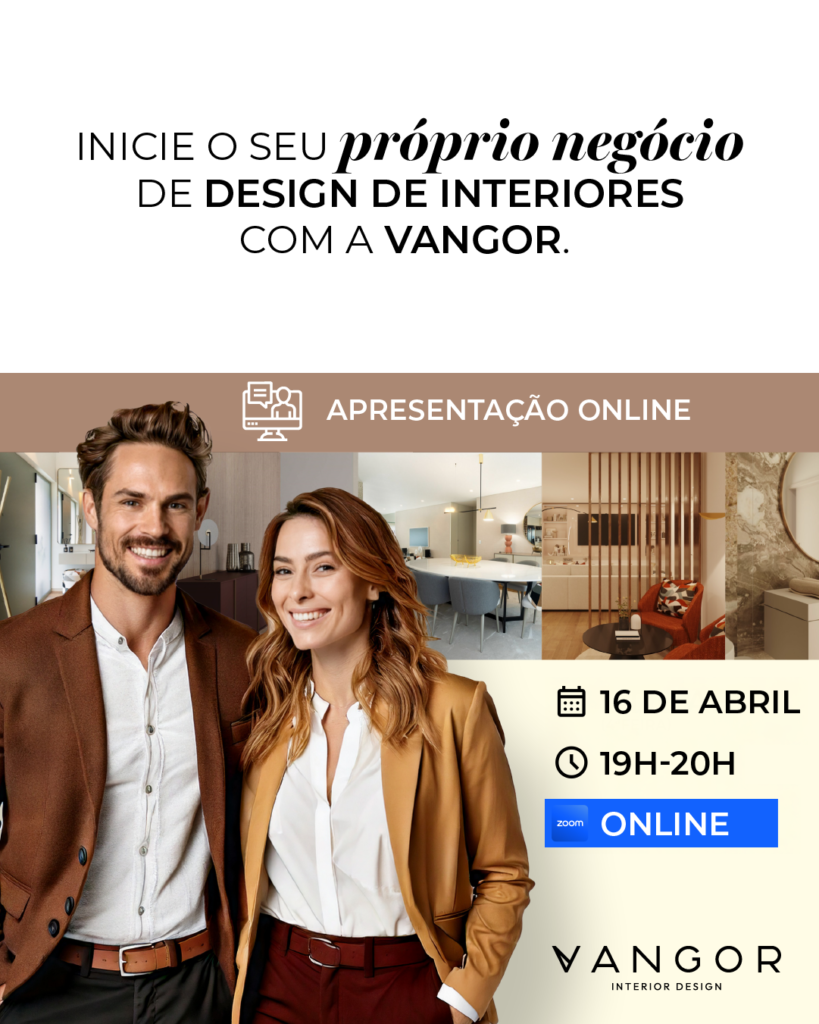 Grupo NBrand, Media, Apresentação Online Marca VANGOR: Torne a sua Paixão por Design de Interiores num Negócio Rentável Grupo NBrand - Media - Apresentação Online Marca VANGOR: Torne a sua Paixão por Design de Interiores num Negócio Rentável
