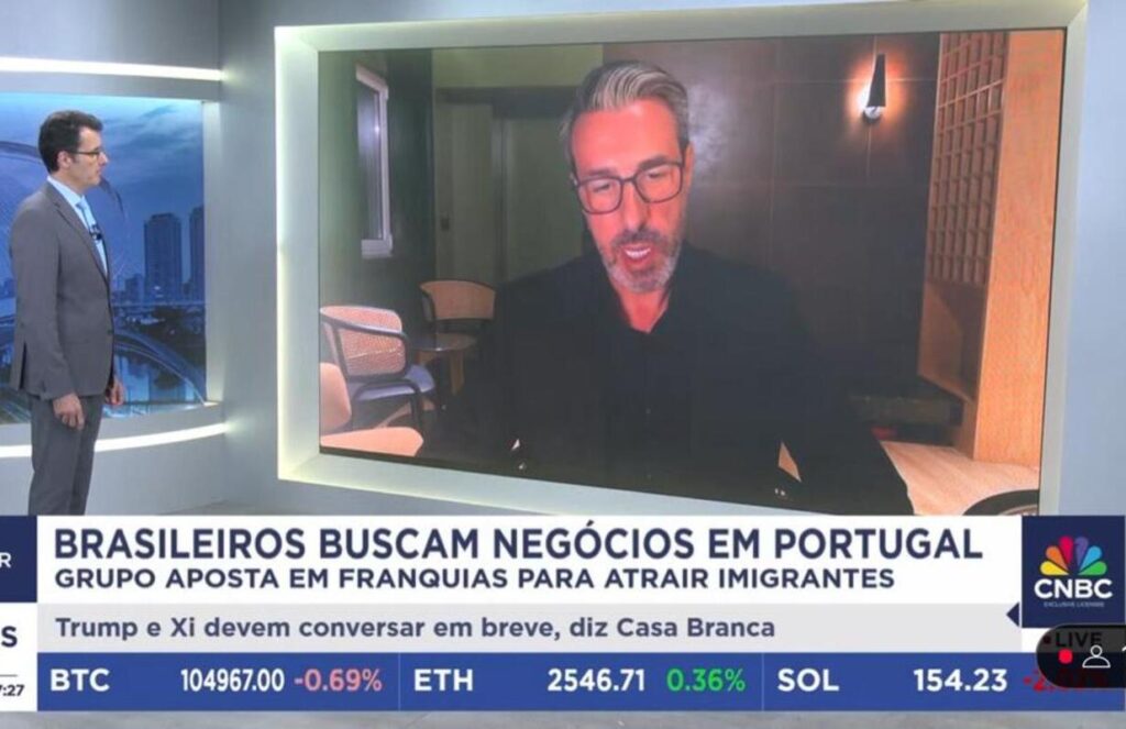 Grupo NBrand, Media, CEO do Grupo NBrand é entrevistado pela CNBC ao vivo Grupo NBrand - Media - CEO do Grupo NBrand é entrevistado pela CNBC ao vivo